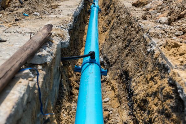 Water Main Installation in North Charleston
