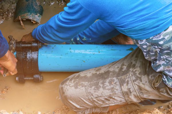 Underground Water Line Repair in North Charleston