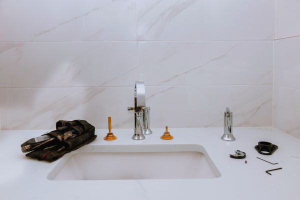 Porcelain Sink Installation in North Charleston